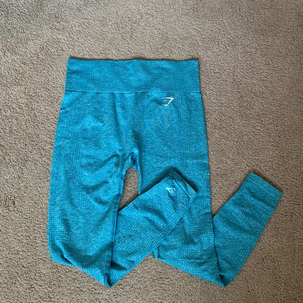 Teal Blue Gymshark Leggings
